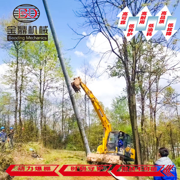 寶鼎輪式挖掘機(jī)抓木機(jī)