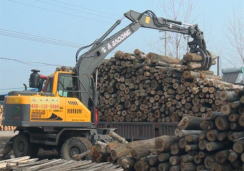 寶鼎小型抓木機型號