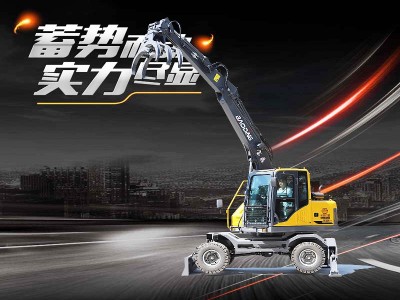 BD95S型號輪式挖掘機(jī)抓木機(jī)
