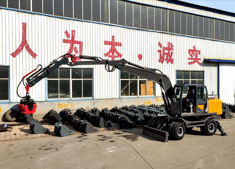 寶鼎加長(zhǎng)臂抓木機(jī)