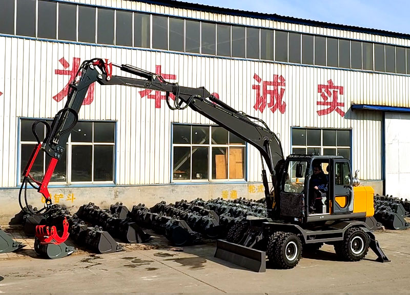 寶鼎加長(zhǎng)臂抓木機(jī)