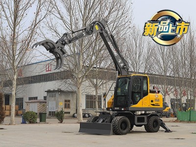 2020款寶鼎BD95W輪式挖掘機(jī)抓木機(jī)新款型號(hào)