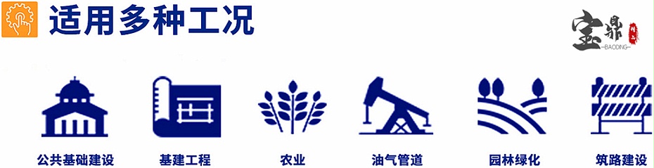 BD75輪式挖掘機適用工況